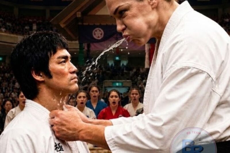 Undefeated Female Karate Queen Spat at Bruce Lee at the Expo — What He Did Next Silenced 9,000 Fans