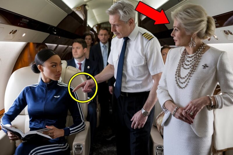 Pilot Orders Black Woman to Switch Seats — Unaware She’s the Billionaire Who Owns the Plane!