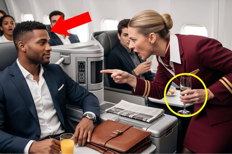 Flight Attendant Yells at Black Man in First-Class — Not Knowing He’s the Airline’s New CEO