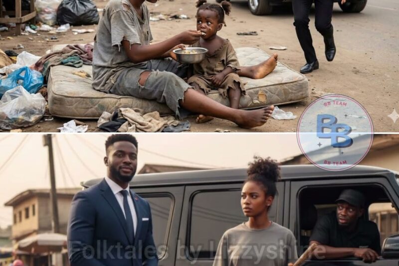 Billionaire found his lost girlfriend & her child eating from trash unaware the child was his own