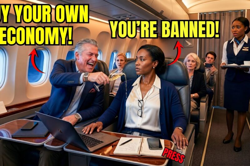 VIP Dumped Champagne on a Black Woman: ‘Buy Your Own, Economy’ — Unaware She Owned the Airline