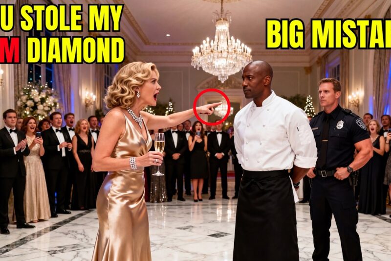 Billionaire’s Wife Frames Black Chef for $4M Diamond Theft — Unaware He’s a Former Federal Agent