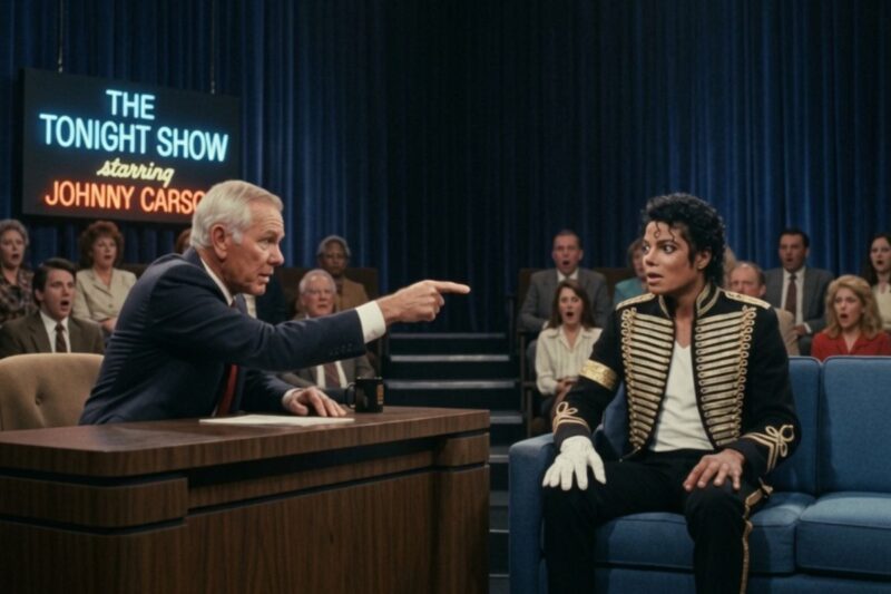 Johnny Carson Challenged Michael Jackson to Sing Without Music— 30 Seconds Later, Nobody Could Speak