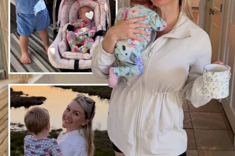 Karoline Leavitt Shares Precious New Photos Of Toddler Niko And Baby Viviana During Sweet Maternity Leave Moments 