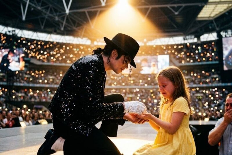 Michael Jackson Left His Glove to a Blind Girl 20 Years Later She Revealed What He Whispered