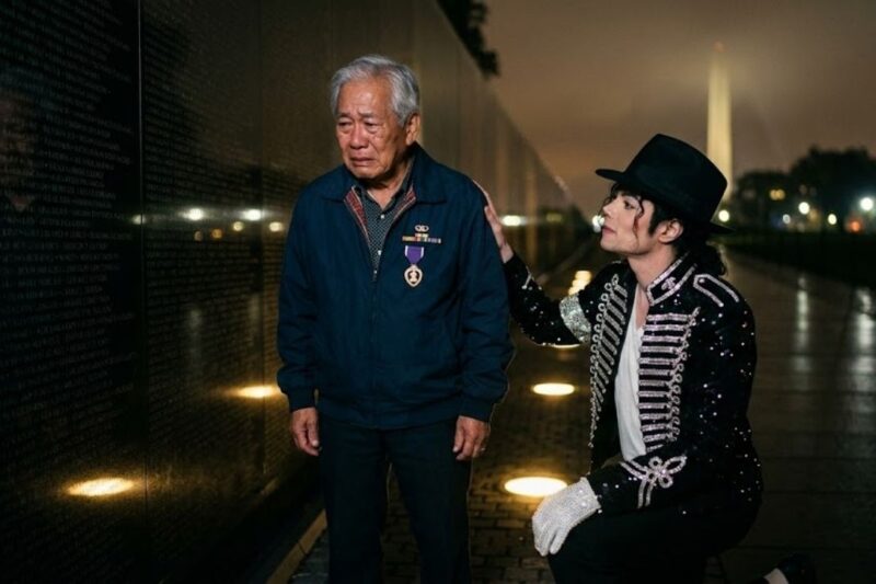 Michael Jackson Saw a Crying Veteran — What He Whispered Made the 70 Year Old Man Collapse