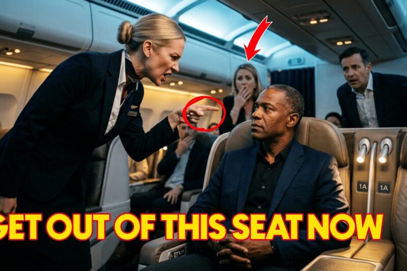Black CEO Denied First Class Seat — Stayed Silent for 3 Hours, Then One Call Changed It All