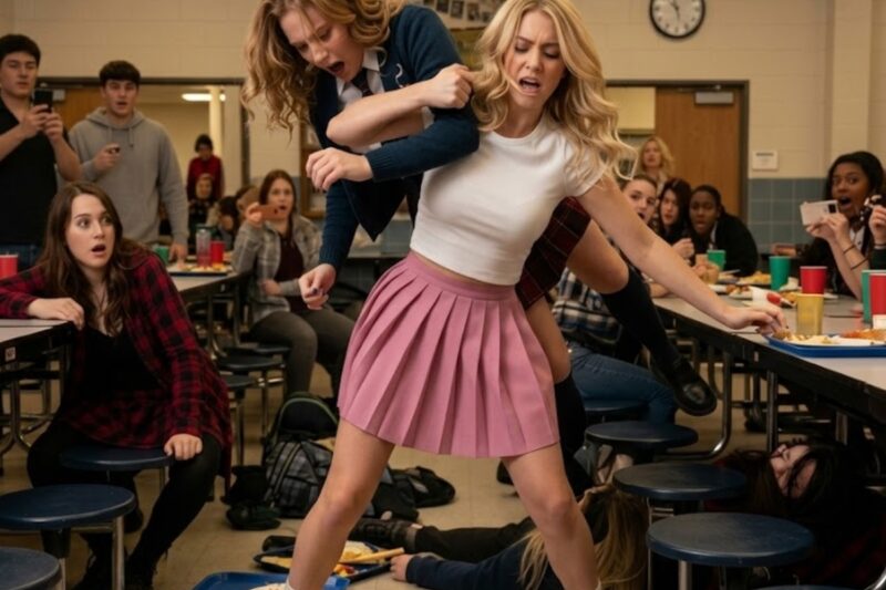 Bullies RIPPED Quiet Girl’s Shirt at Lunch—She Knocked One Out With Self Defense Moves