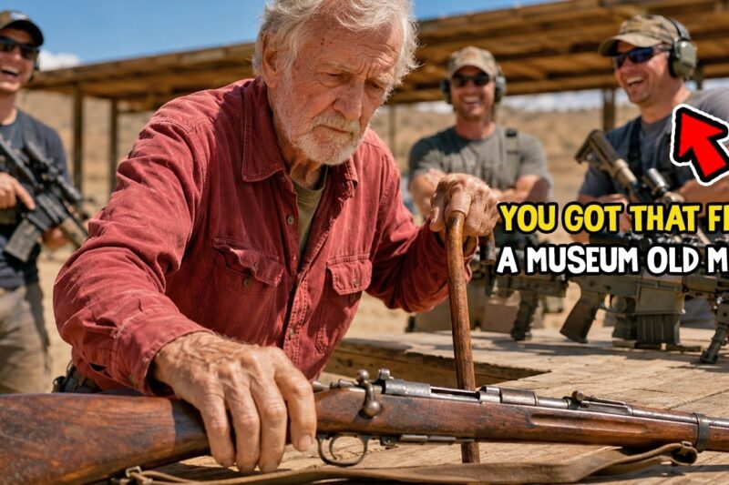 Young Snipers Said the 1,400-Yard Shot Was Impossible — The Old Veteran Made It With a 1918 Rifle