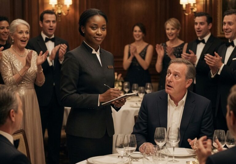 Rich Man Bet $100,000 Against a Black Waitress Speaking Chinese—Her Reply Left Everyone Standing