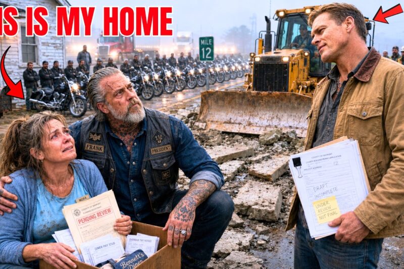 A Broke Waitress Once Fed a Lost Hells Angel. Years Later, 80 Bikers Came When She Lost Her Home