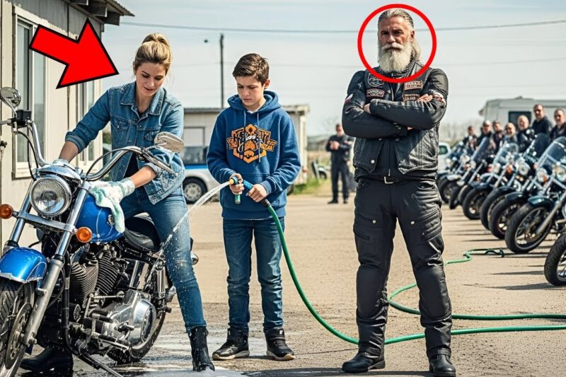 She Paid $600 for a Rusty ’65 Harley… Next Day, 80 Hells Angels Changed Her Life Forever