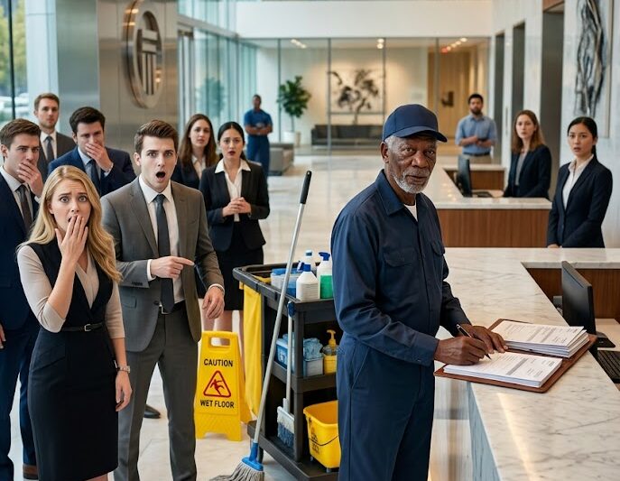Staff Laughed at an Old Black Janitor for Being “Too Slow” — Then Nearly Fainted When He Controlled Their Salaries