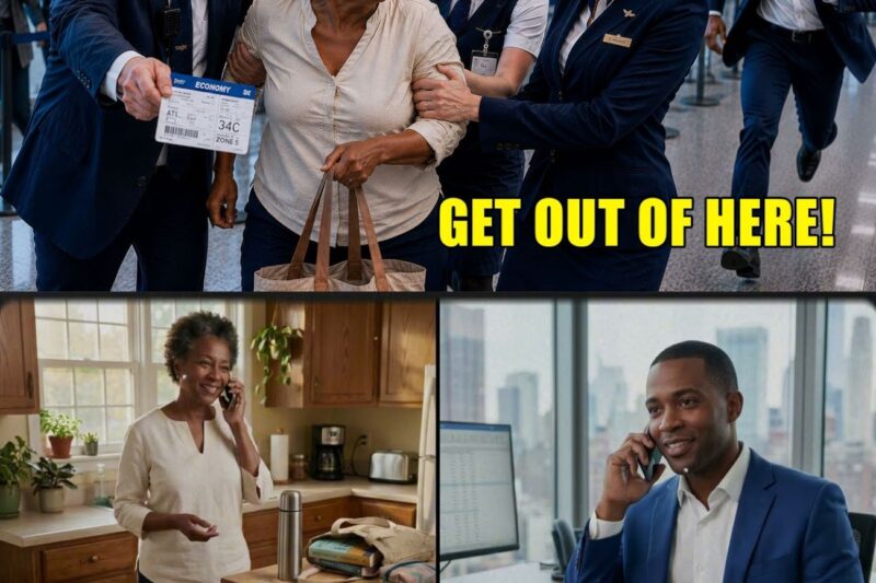 “You Look Poor!” Crew Drags Black Woman to Economy — Her Son the Airline CEO Is Watching