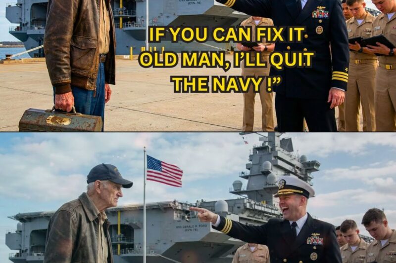 Engineers Couldn’t Restart the Dead Ship — Until the Admiral Brought a Forgotten Navy Veteran 