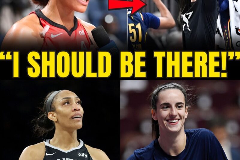 Aj’a Wilson GOES NUTS After NIKES PUTS A HUGE AD OF Caitlin Clark IN Indiana Polis! THIS IS HUGE!