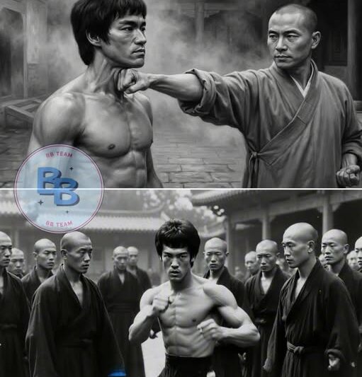 Bruce Lee Challenged By Shaolin Temple Enforcer Monks Bet He Would Fall 3 Seconds 1968 — China