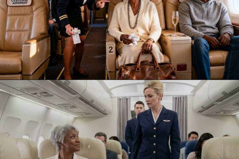 “You Look Poor!” Crew Drags Black Woman to Economy — Her Son the Airline CEO Is Watching