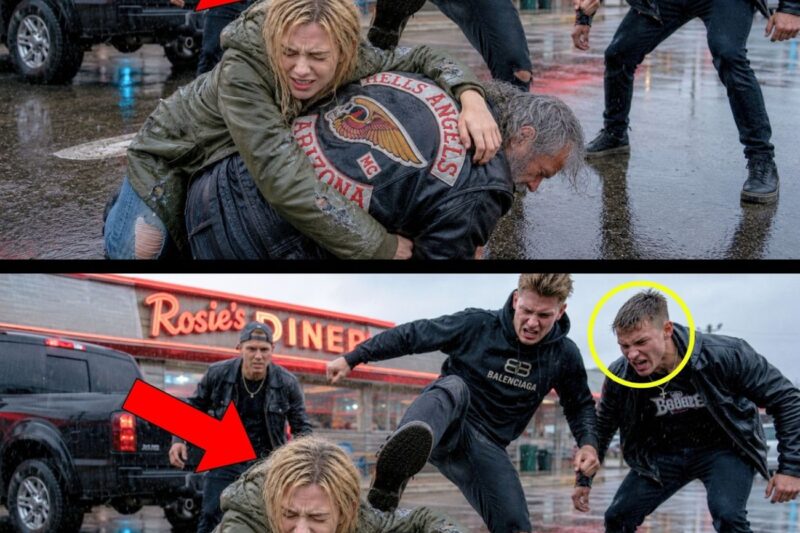 Bullies Beat a Homeless Girl Protecting a Biker — Then 500 Hells Angels Arrived 