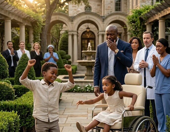 Billionaire Catches a Black Boy Dancing for His Disabled Daughter — Then an Unbelievable Miracle Happens