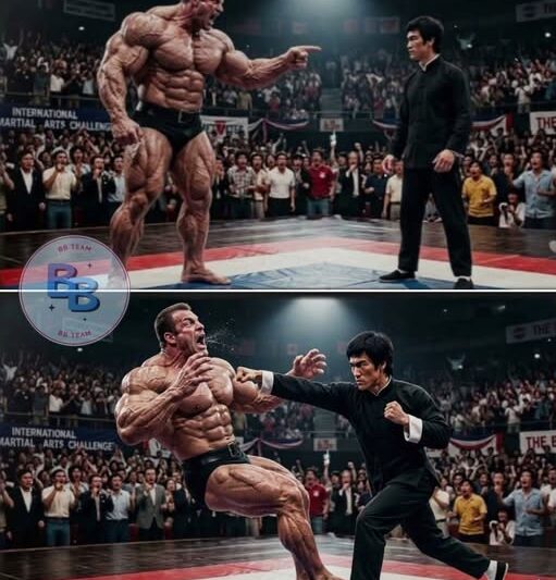 210KG Fighter Stormed the Stage to Expose Bruce Lee — Seconds Later, the Entire Arena Fell Silent