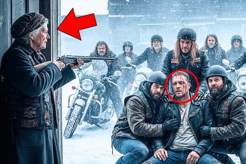Grandma Saves 9 Hells Angels From Blizzard — What They Did Next Morning Left Her in Tears