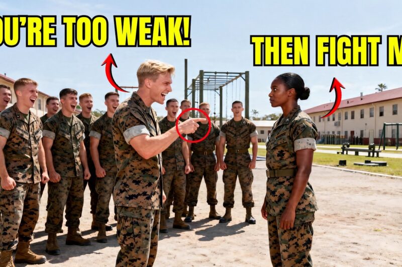 12 Marines Mocked Black Single Mom ‘Weak Chick’ — Minutes Later She Flattened All 12 in Sequence