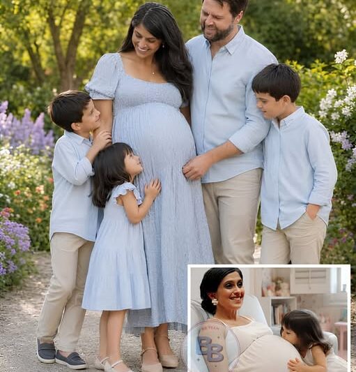 BREAKING NEWS: Usha Vance Glows With Joy As Family Awaits Baby Number Four!