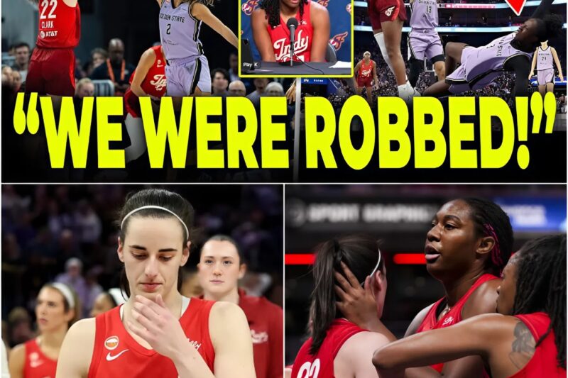 Aliyah Boston FURIOUS as Fever Fans Accuse WNBA Refs of Robbing Caitlin Clark’s Historic Night in Brutal Valkyries Loss