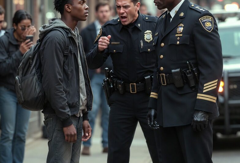 Racist Cop Ridicules Black Teen—Instantly Put in His Place When a Navy SEAL Commander Intervenes