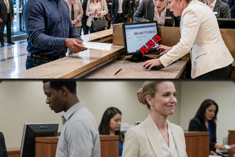 Bank Manager Refused to Cash a Black Man’s Check 3 Times — His Balance Made Her Drop the Pen 