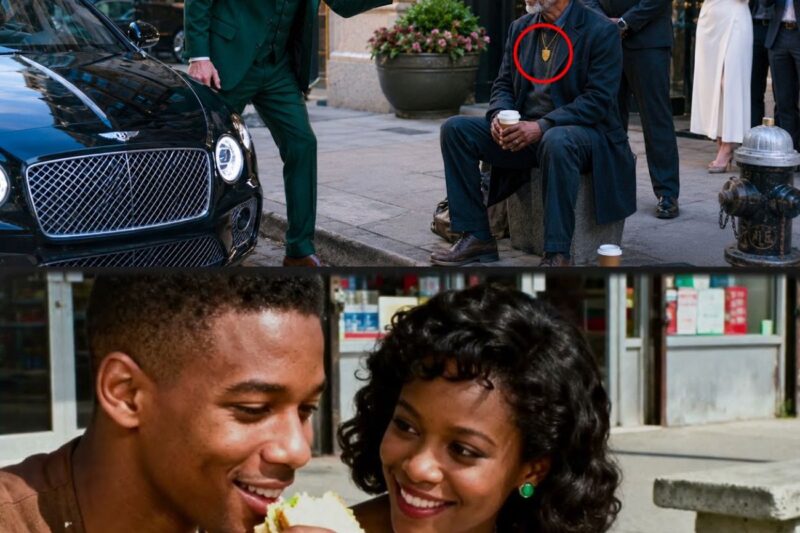 Millionaire Spots a Begging Black Old Man by His Bentley — Then He Sees the Necklace and Freezes