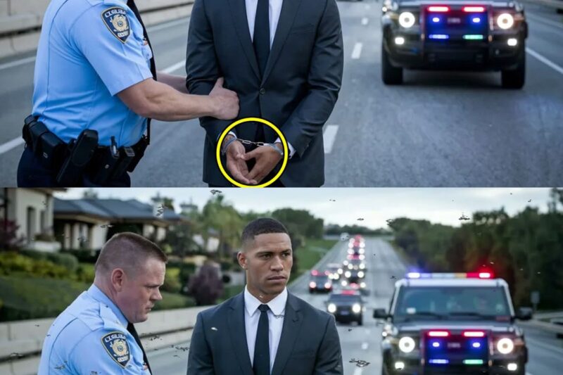 Racist Cop Handcuffs Black Secret Service Agent — The President’s Motorcade Intervenes Fast 