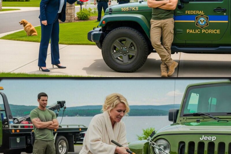 HOA Karen Cut My Lock to Snatch My Jeep — Didn’t Know It Belonged to a Police Task Force! 