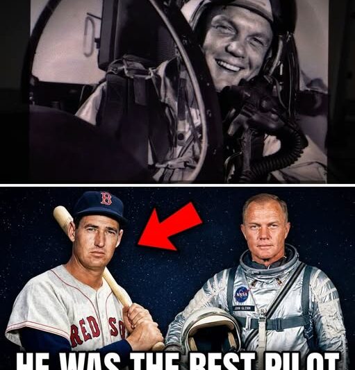 John Glenn Watched Ted Williams Land a Burning Jet — What He Said About Him Left the Marines Silent