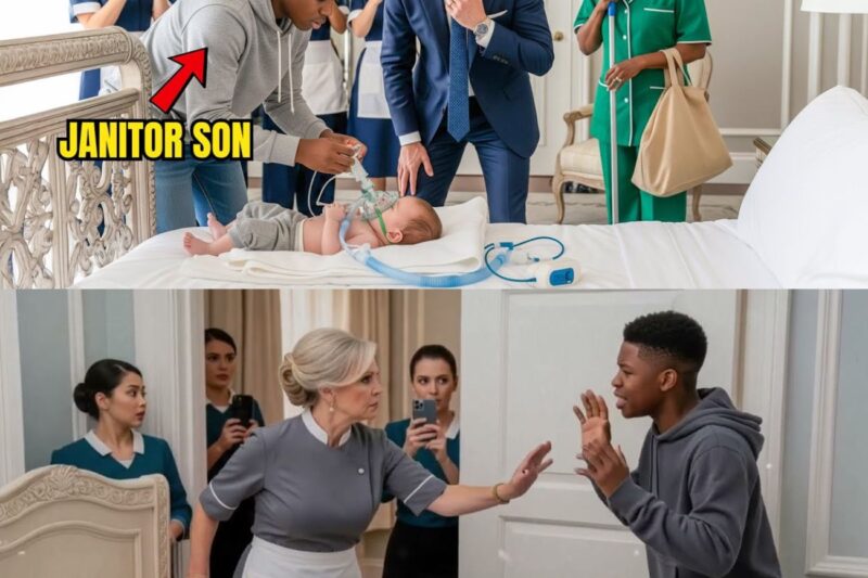 Billionaire’s Baby Cried for Hours in His Mansion — Until the Black Maid’s Son Did the Unthinkable 