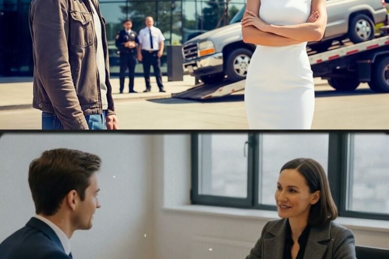 CEO Had the Single Dad’s Truck Towed — Minutes Later, Her Entire Board Was Begging Him to Talk
