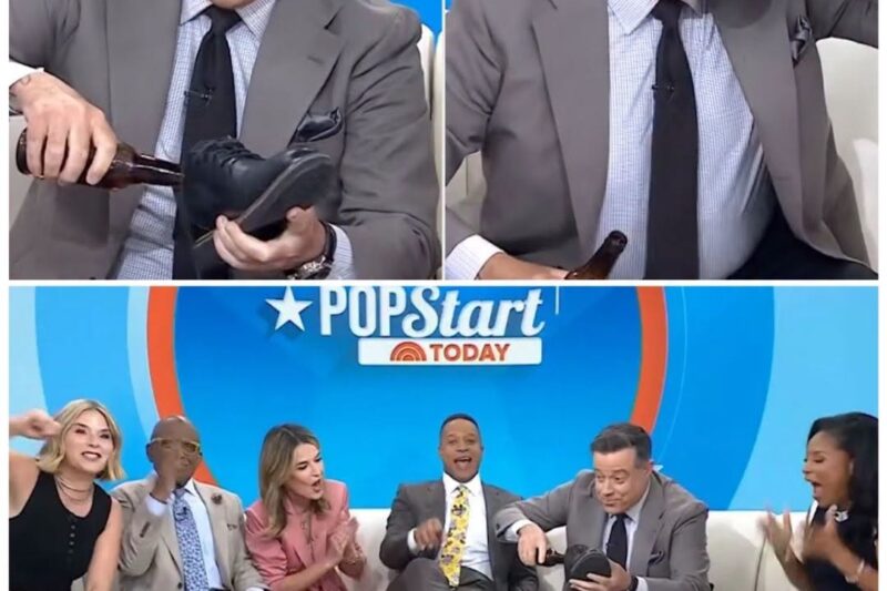 ‘Today’ Fans React to Carson Daly Chugging Beer From Shoe Live On Air