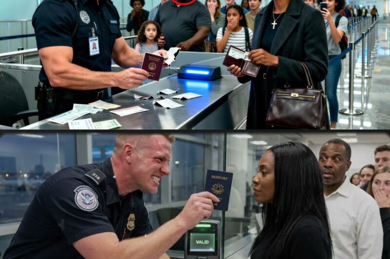Smiling Agent Rips Black Girl’s Passport at Counter — What She Pulls Out Makes All Step Back in Fear 