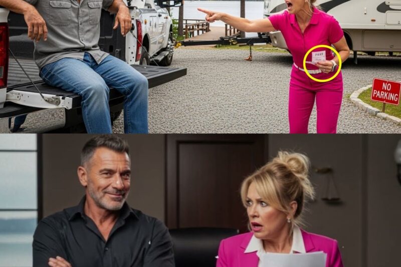 HOA Karen Parked RV on My Empty Lake Cabin Lot — Refused to Move, Got Towed and Fined Huge