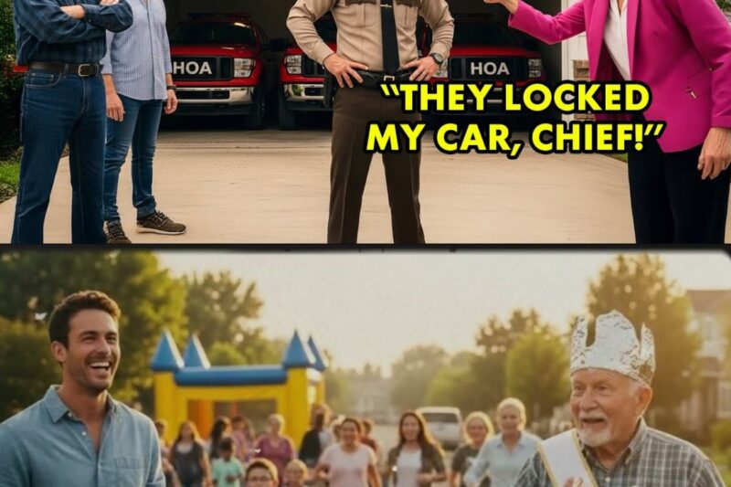 HOA Karen Parked 3 Trucks in My Garage — So I Locked the Door and Called the Sheriff 