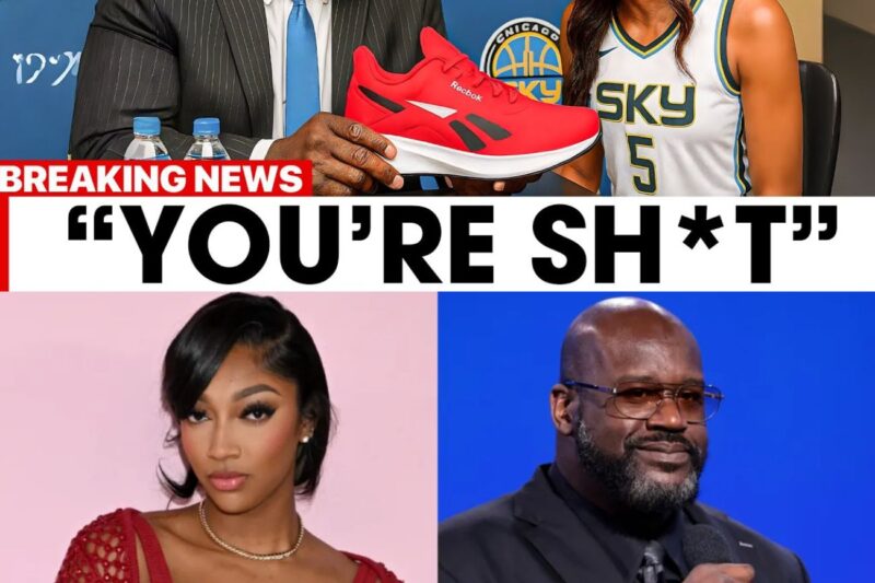 Shaq Just CANCELLED Angel Reese’s $52,000,000 Reebok Deal.. Just Watch Her Reaction!