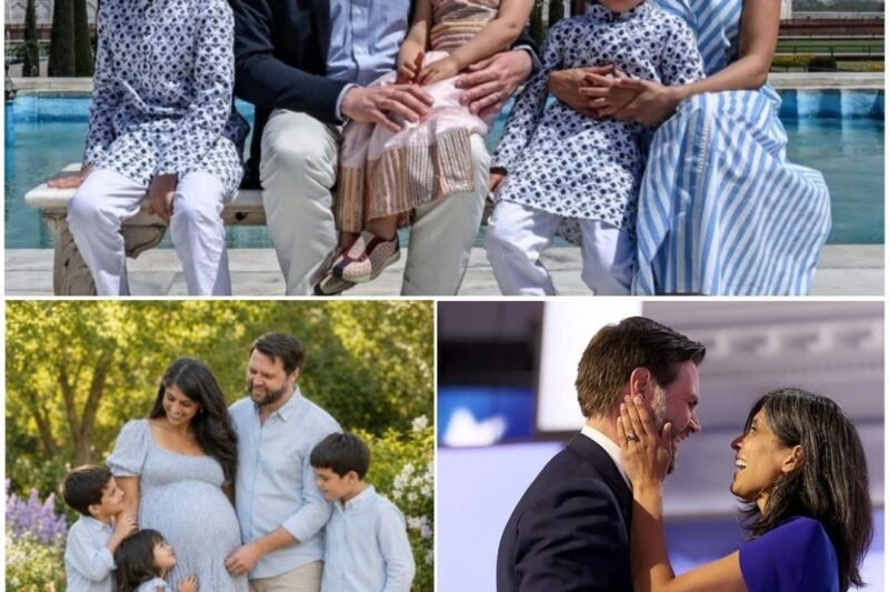 A SISTER’S SWEET KISS! USHA VANCE RADIATES JOY IN NEW PREGNANCY GLOW!