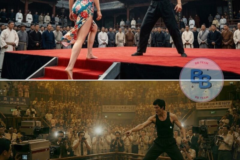 Undefeated Karate Queen Mocked Bruce Lee Before the Fight—What Happened Next Shocked Everyone