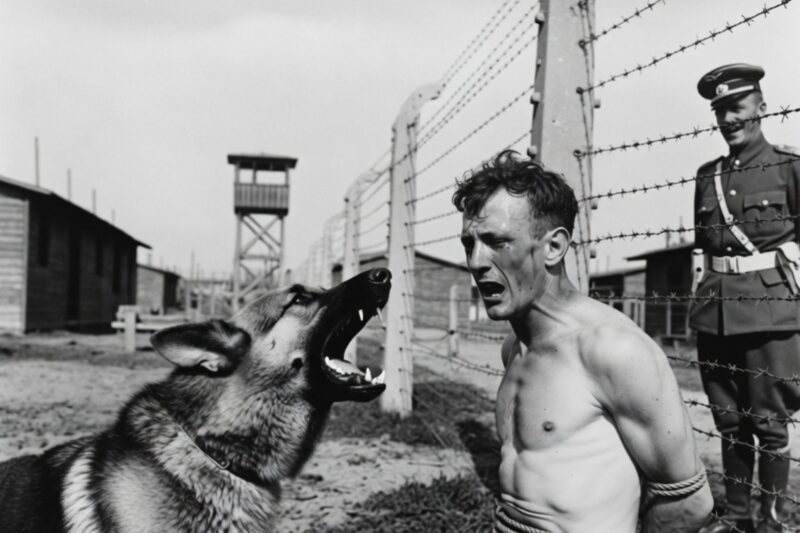 A German Officer Ordered His Dog to Attack a Prisoner—Then Something Impossible Happened