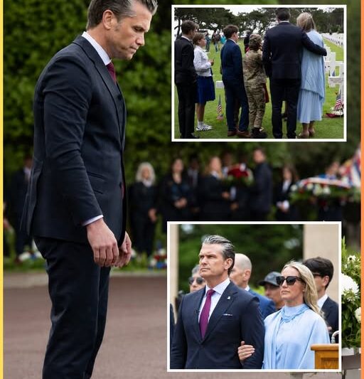 Pete Hegseth Stands With Wife Jennifer Rauchet and Six Children in Powerful Normandy D-Day Tribute