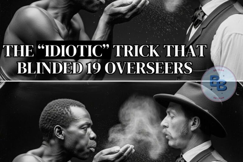The Idiotic Secret Of The Slave Who Blinded 19 Overseers With An Simple Trick — Georgia, 1859