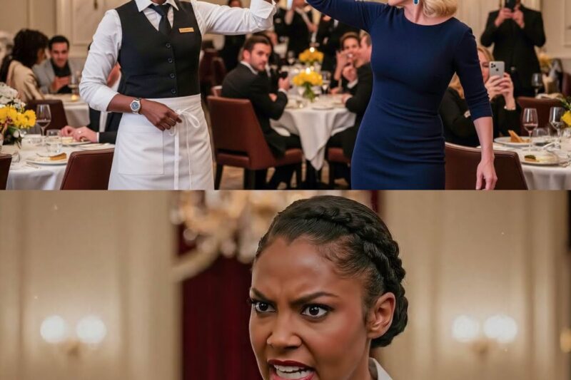 Rich Heiress Struck a Black Waitress for Moving Too Slowly—Then Froze When She Revealed Her FBI Badge