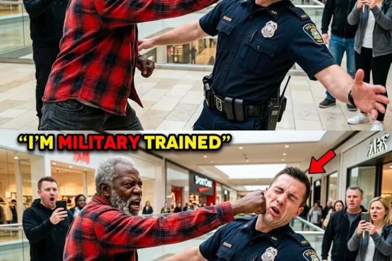 Cop Slapped Elderly Black Man At The Mall—Shocked When He Hit Back, He’s Former Delta Force 