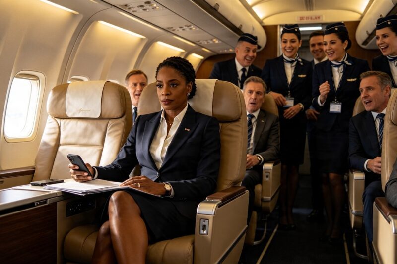Crew Laughs at Black Woman’s Complaint — Then Realized She Was the Airline’s New CEO